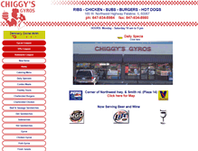 Tablet Screenshot of chiggys.com